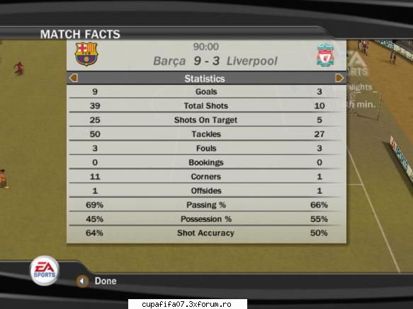 Rezultate !!! - Meciul etapei! ;) ;) ;) - Campionat Fifa07